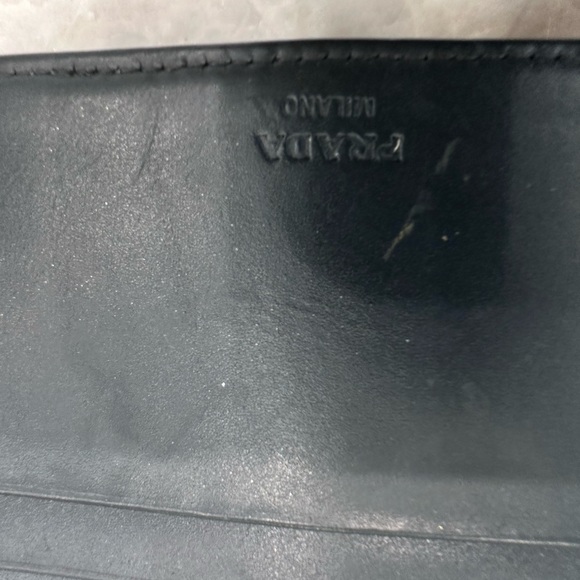 Prada preloved olive green Prada nylon trifold wallet - Picture 9 of 13